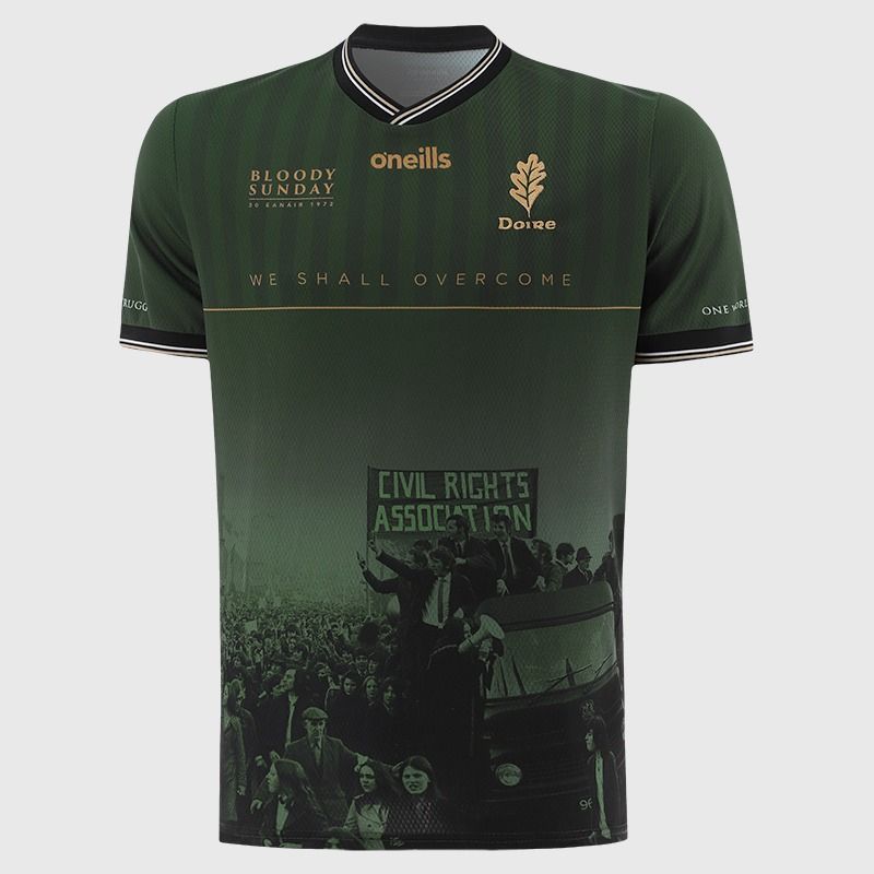 Green O’Neills Derry Bloody Sunday Commemoration Jersey.
