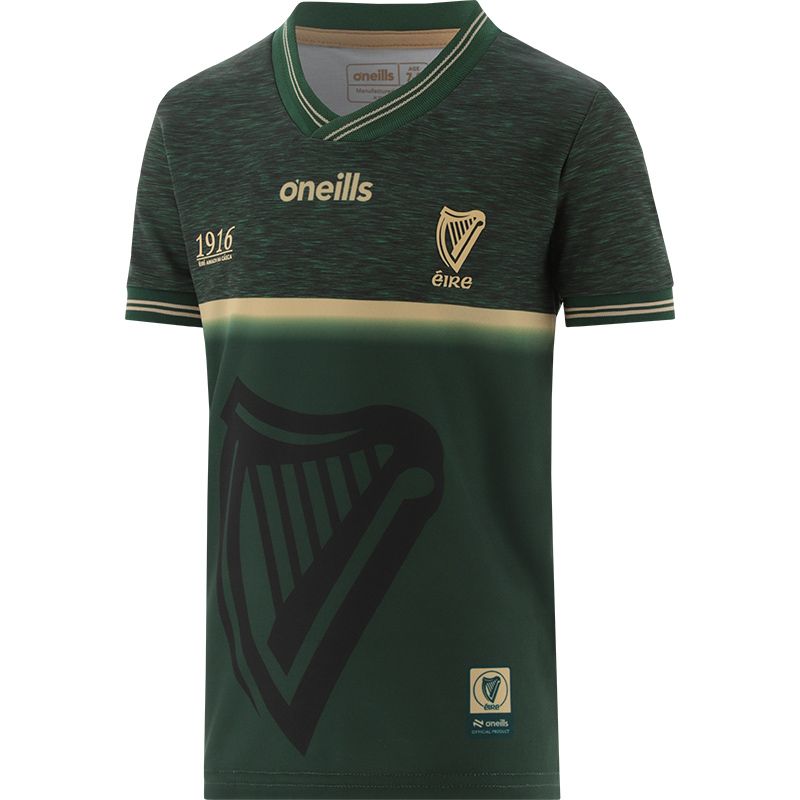 Bottle 1916 Commemoration Jersey with Poblacht na hÉireann on the back by O’Neills.