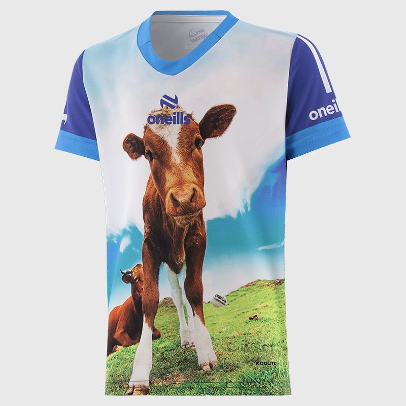 Men's Moo-dy!!  O’Neills ploughing jersey Blue / White