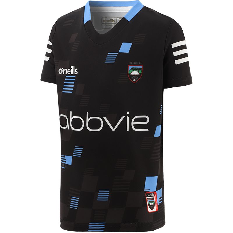 Black Sligo GAA Short Sleeve Training Top from ONeills.