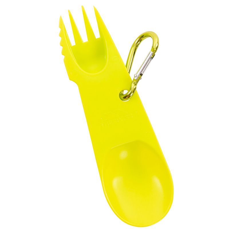 yellow Trespass 3-in-1 cutlery set from O'Neills