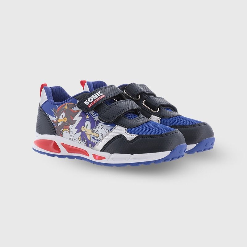 Kids' Navy Sonic Light Up Trainers from O'Neills.