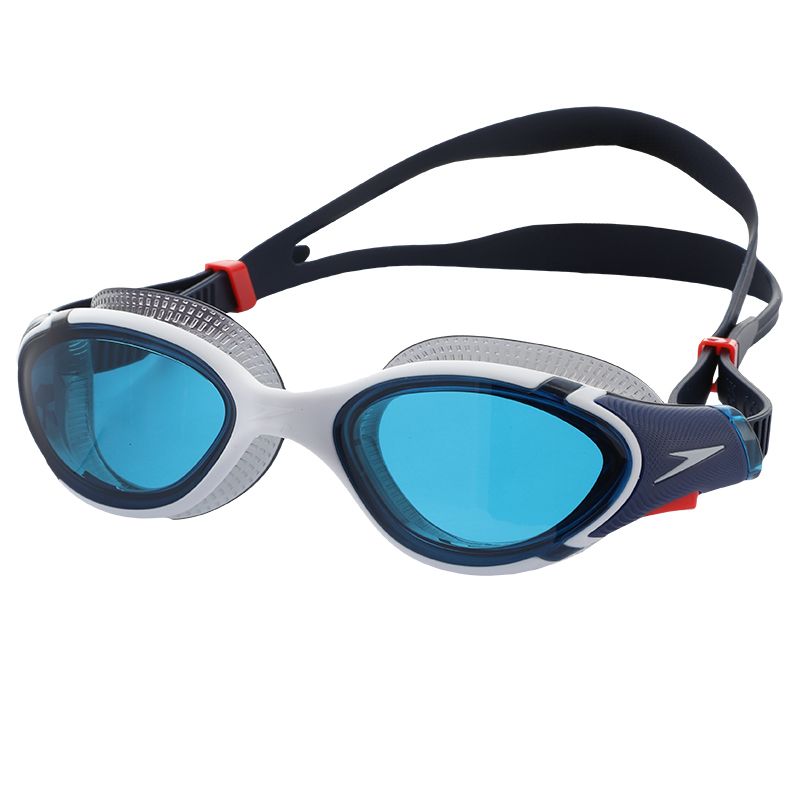 White Speedo Biofuse 2.0 Goggles, with A spray Anti-fog coating that provides crystal clear vision from O'Neill's.