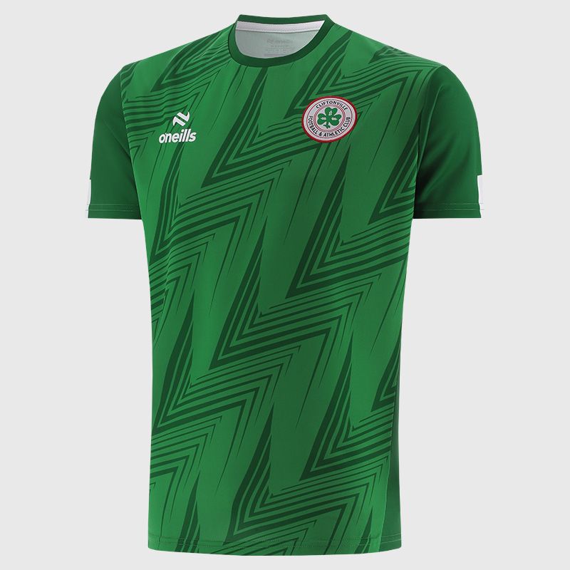Cliftonville FC Men's Sub X T-Shirt Green from O’Neills 