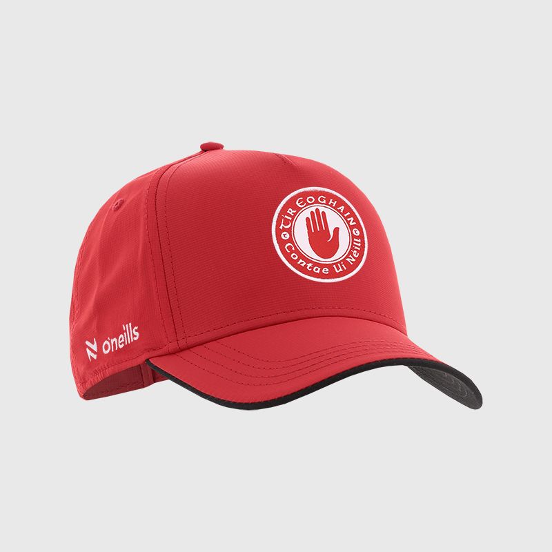 Red Tyrone GAA Sully II Baseball Cap from O’Neills Sportswear complete with O’Neills Logo on the side.