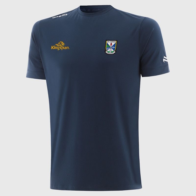 Navy O’Neills Cavan GAA Men’s Surge Soft Touch T-Shirt designed for comfort and movement