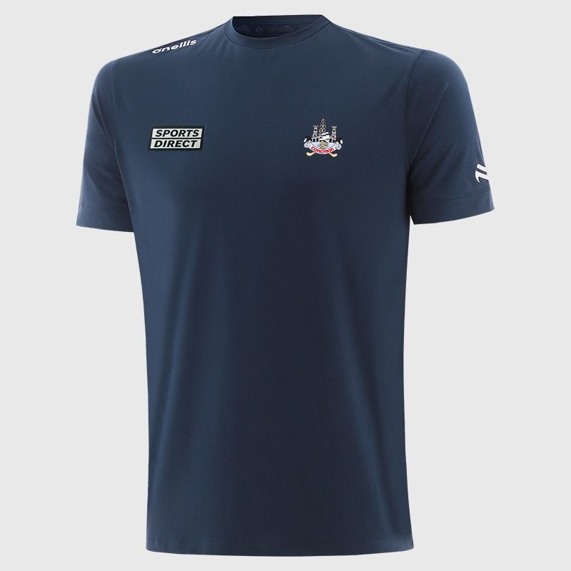 Navy O’Neills Cork GAA Men’s Surge Soft Touch T-Shirt designed for comfort and movement