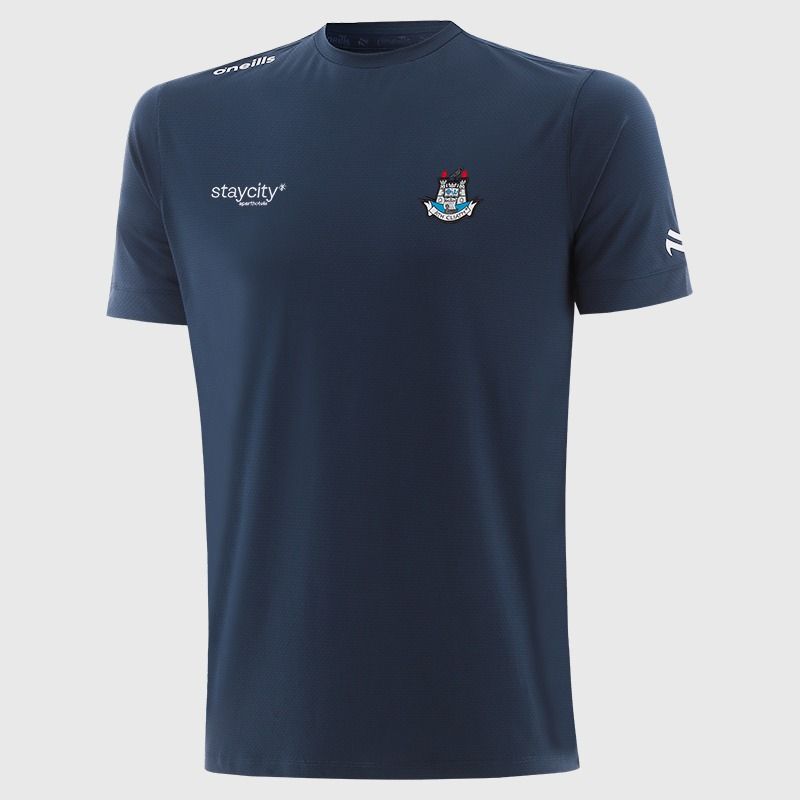 Navy O’Neills Dublin GAA Men’s Surge Soft Touch T-Shirt designed for comfort and movement