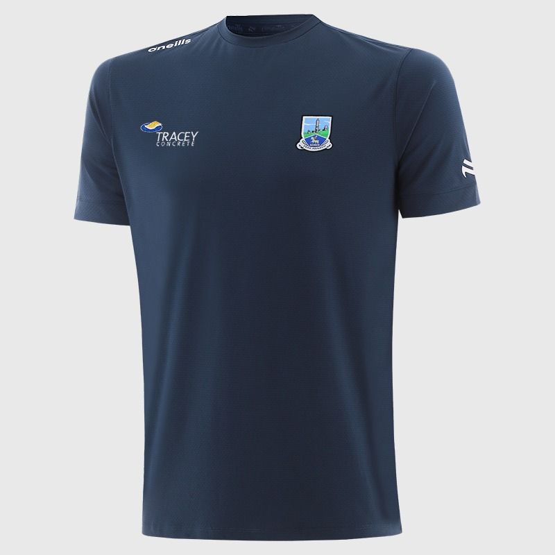 Navy O’Neills Fermanagh GAA Men’s Surge Soft Touch T-Shirt designed for comfort and movement