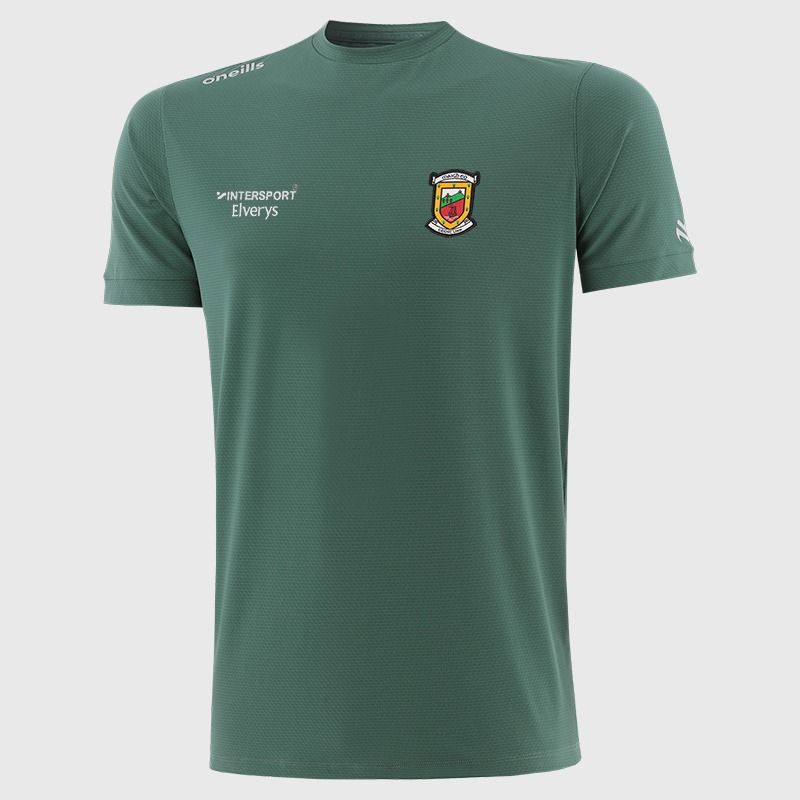 Green O’Neills Mayo GAA Men’s Surge Soft Touch T-Shirt designed for comfort and movement
