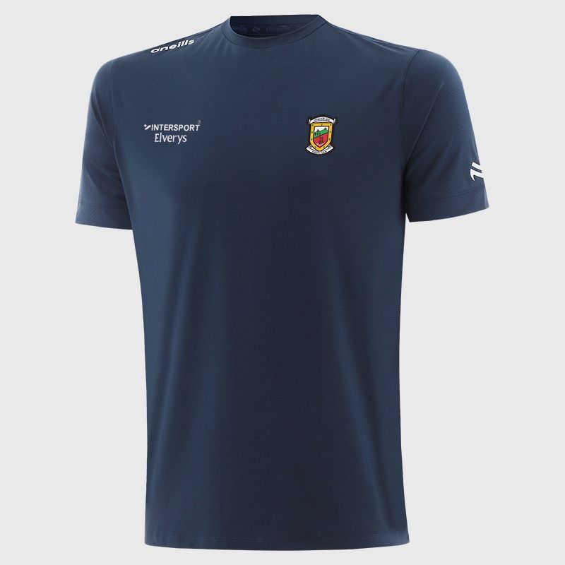 Navy O’Neills Mayo GAA Men’s Surge Soft Touch T-Shirt designed for comfort and movement