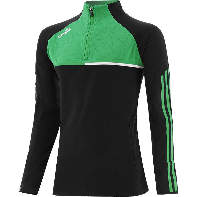 Black Men's Synergy Squad Half Zip Top from O'Neill's.