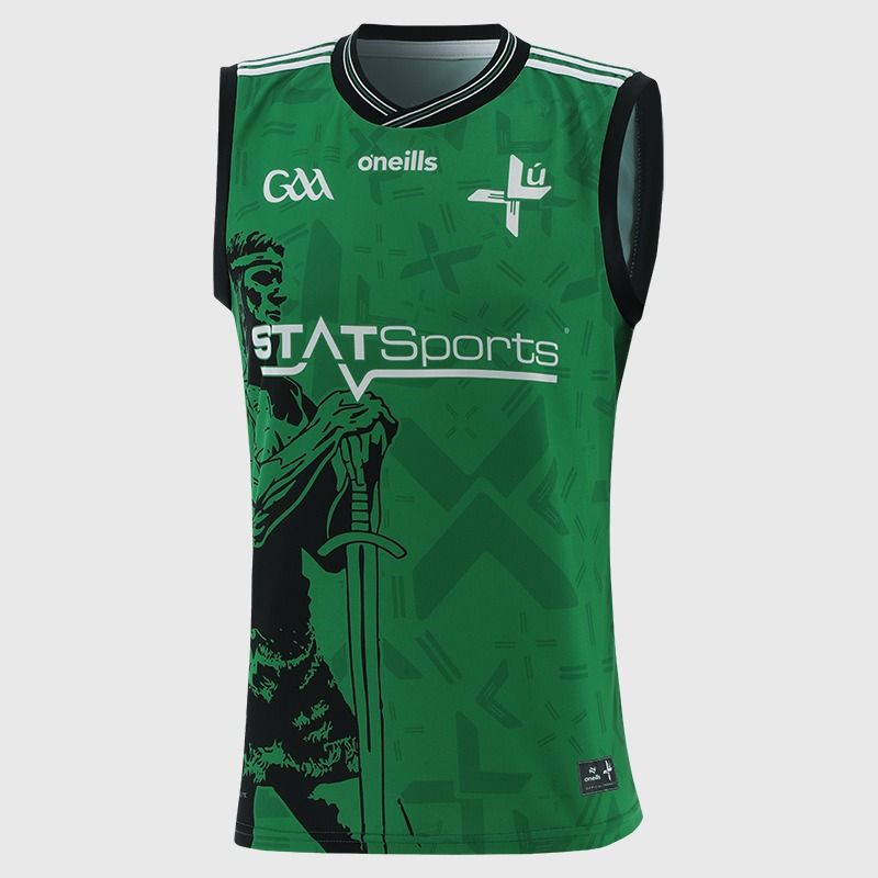 Green O’Neills Louth GAA Goalkeeper Vest 2026 by O’Neills.