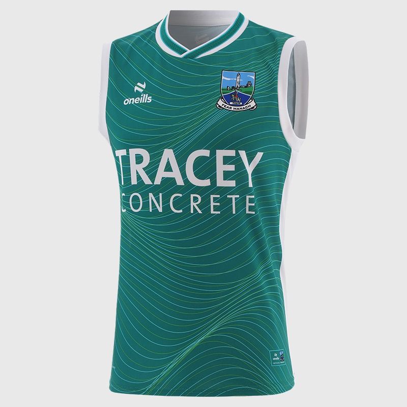 Green O’Neills Fermanagh GAA Training Vest 2026 by O’Neills.