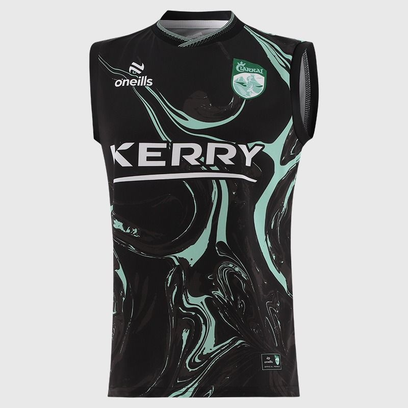 Black Kerry GAA Kids' Training  Vest 2026 by O’Neills.