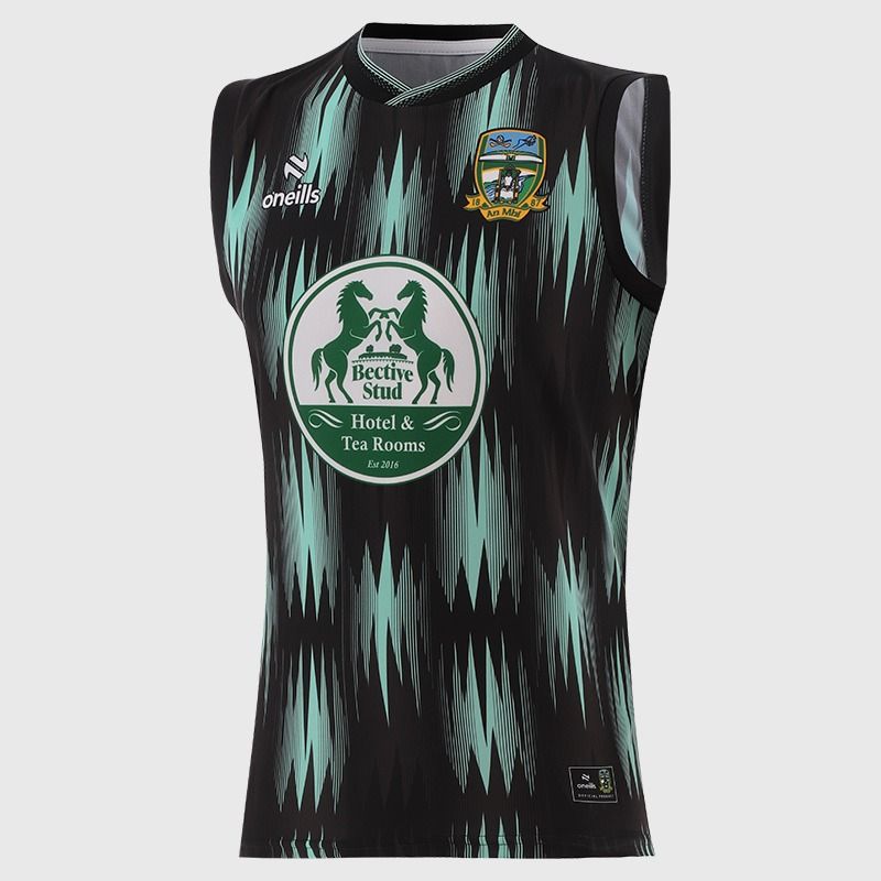 Black O’Neills Meath GAA Training Vest 2026 by O’Neills.