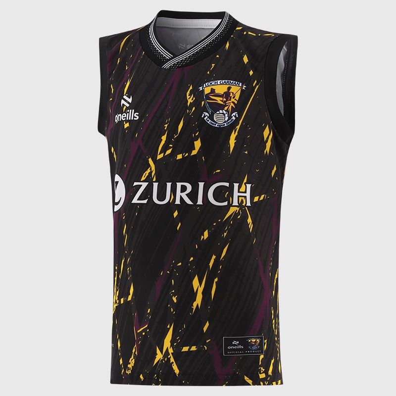 Black O’Neills Kids' Wexford Hurling Training Vest 2026 by O’Neills.