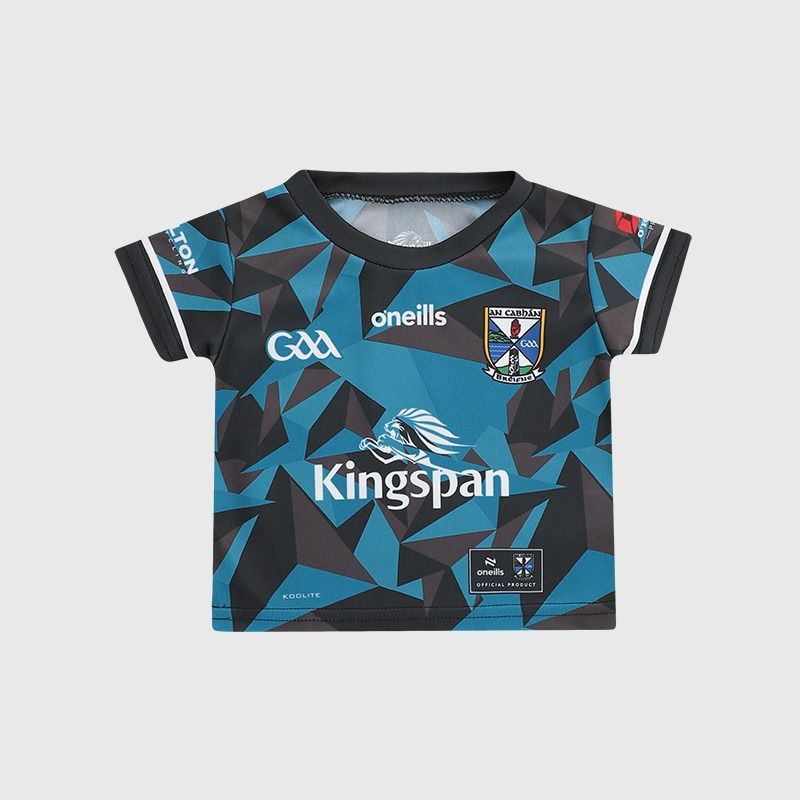 Turquoise Cavan GAA Infant Alternative Goalkeeper Jersey 2026 from O’Neills.