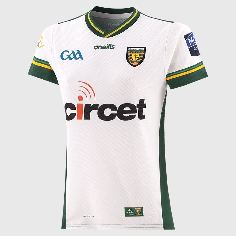 White Donegal GAA Women's Fit Goalkeeper Jersey 2026 from O’Neills.