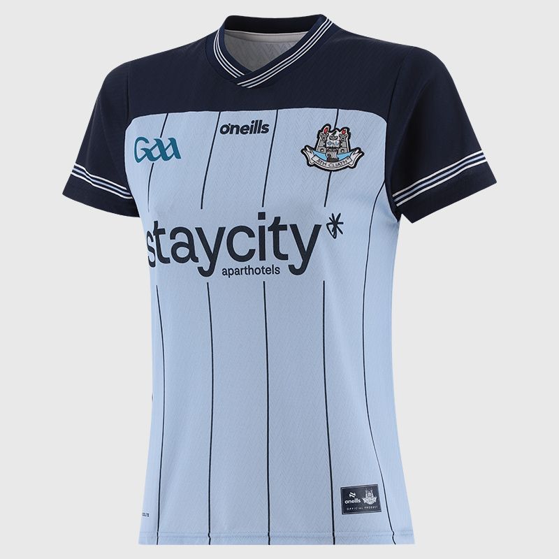 Sky Dublin GAA Women’s Fit Home Jersey 2026 from O’Neills.