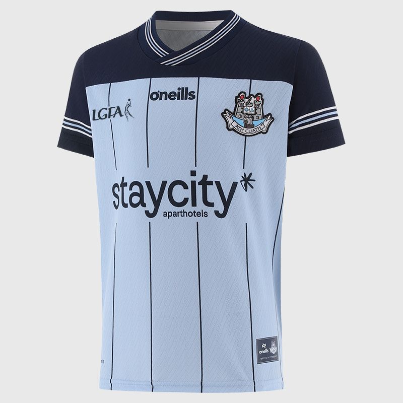 Sky Dublin LGFA Kids' Home Jersey 2026 from O’Neills.