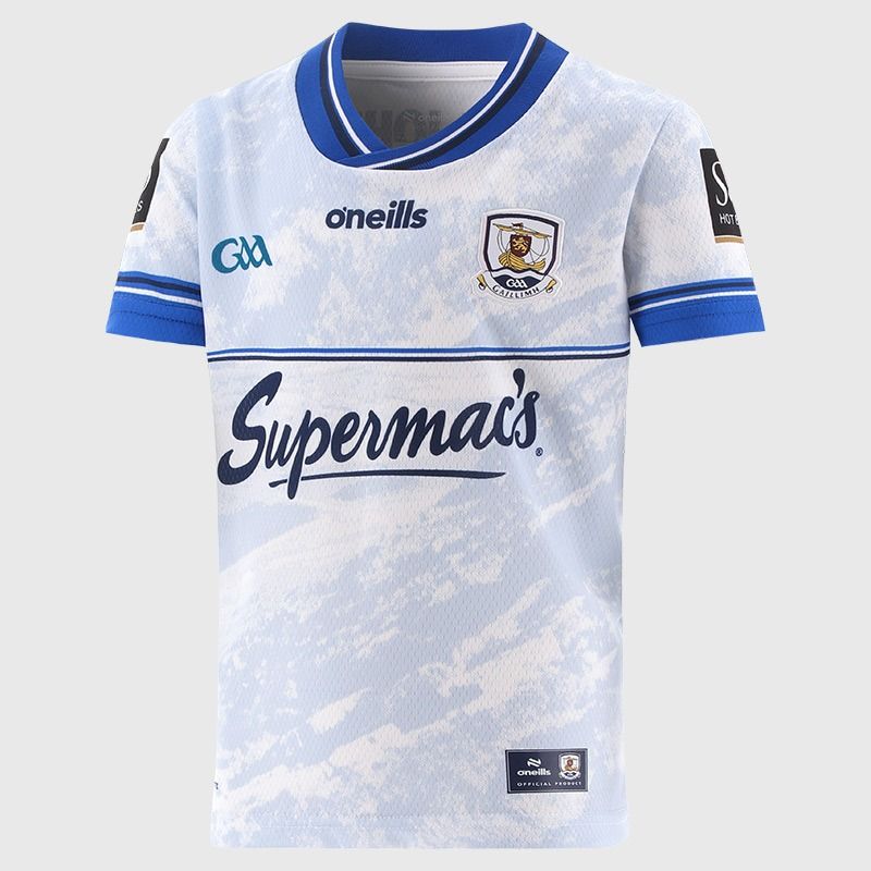 Blue Galway GAA Kids' Alternative Goalkeeper Jersey 2026 from O’Neills.