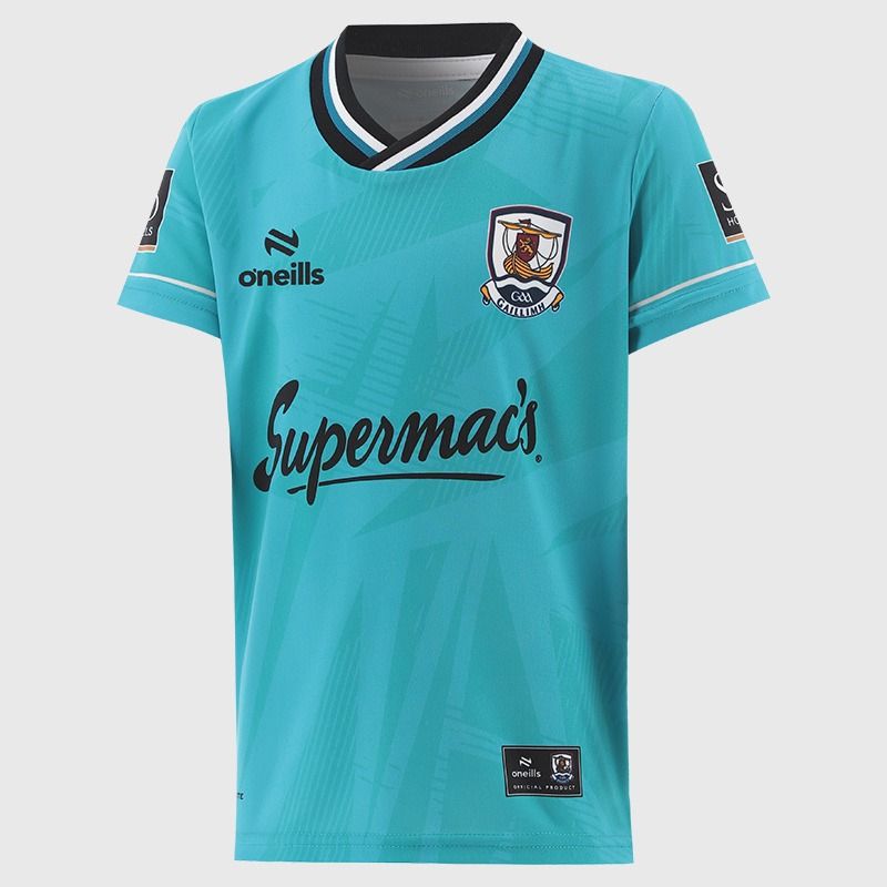Green Galway GAA Kids Short Sleeve Training Top 2026 from O’Neills.