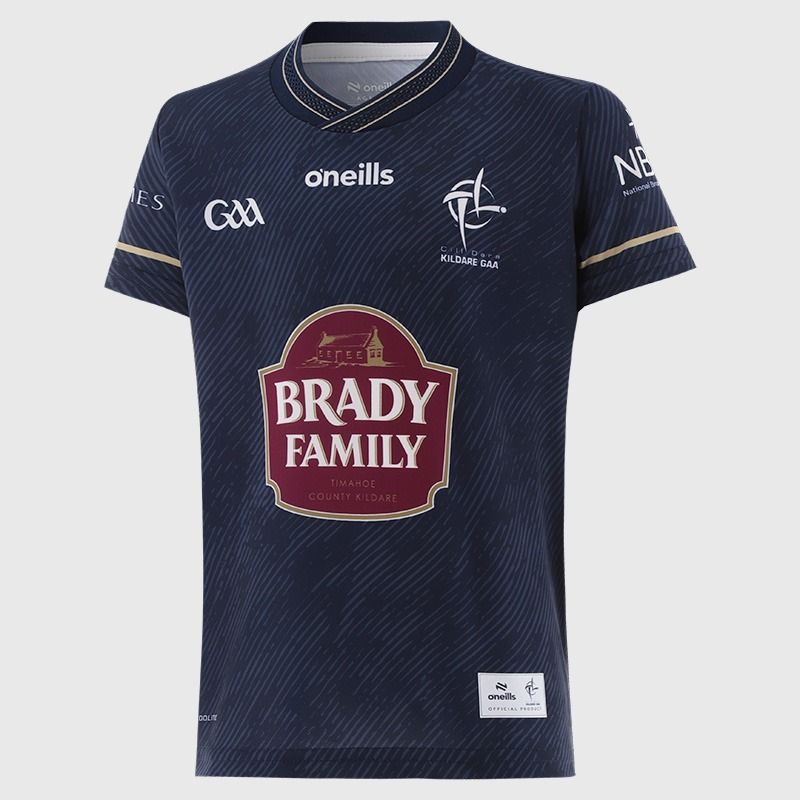 Navy Kildare GAA Kids' Alternative Jersey 2026 from O’Neills.