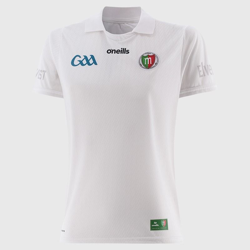 White Mayo GAA Women’s Fit 1951 Commemoration Jersey 2026 from O’Neills.