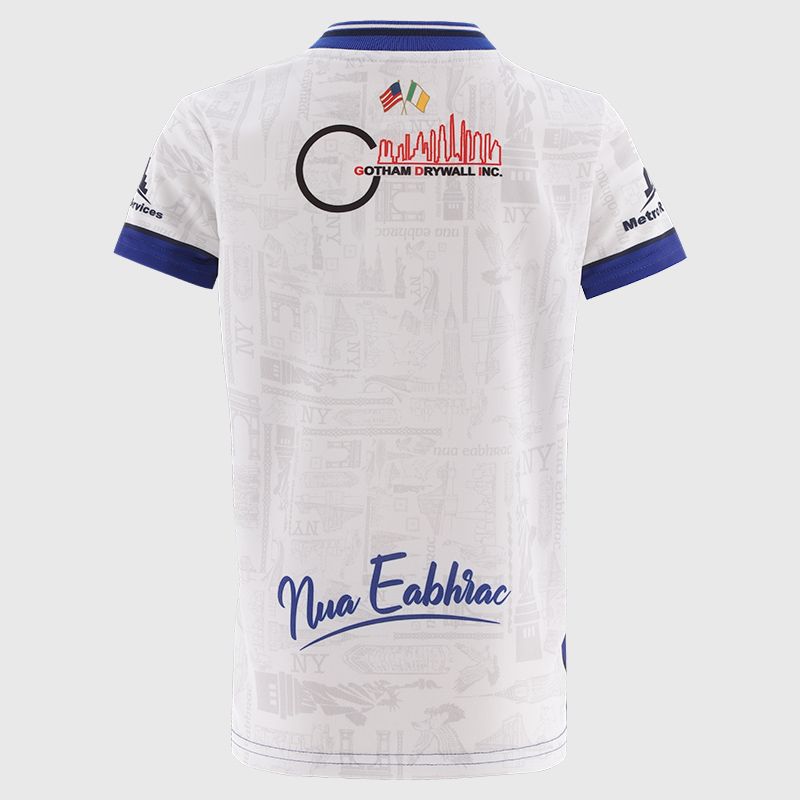 White New York GAA Kids' Special Edition Jersey by O'Neills