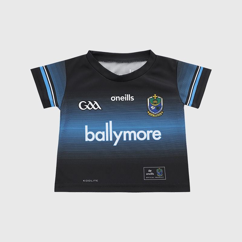 Black Roscommon GAA Infant Alternative Jersey 2026 from O’Neills.