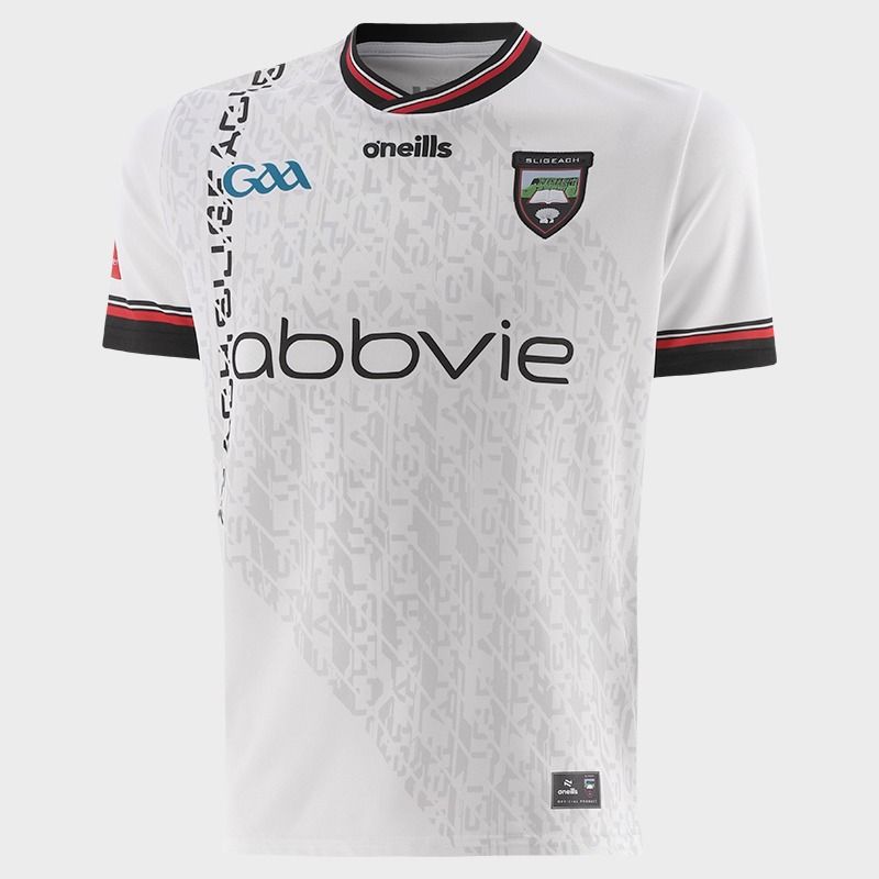 White Sligo GAA Alternative Jersey 2026 from O’Neills.