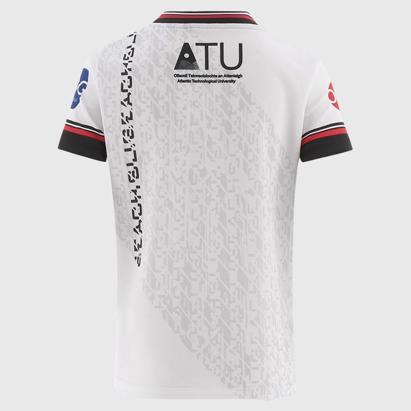 White Sligo GAA Kids' Alternative Jersey 2026 from O’Neills.
