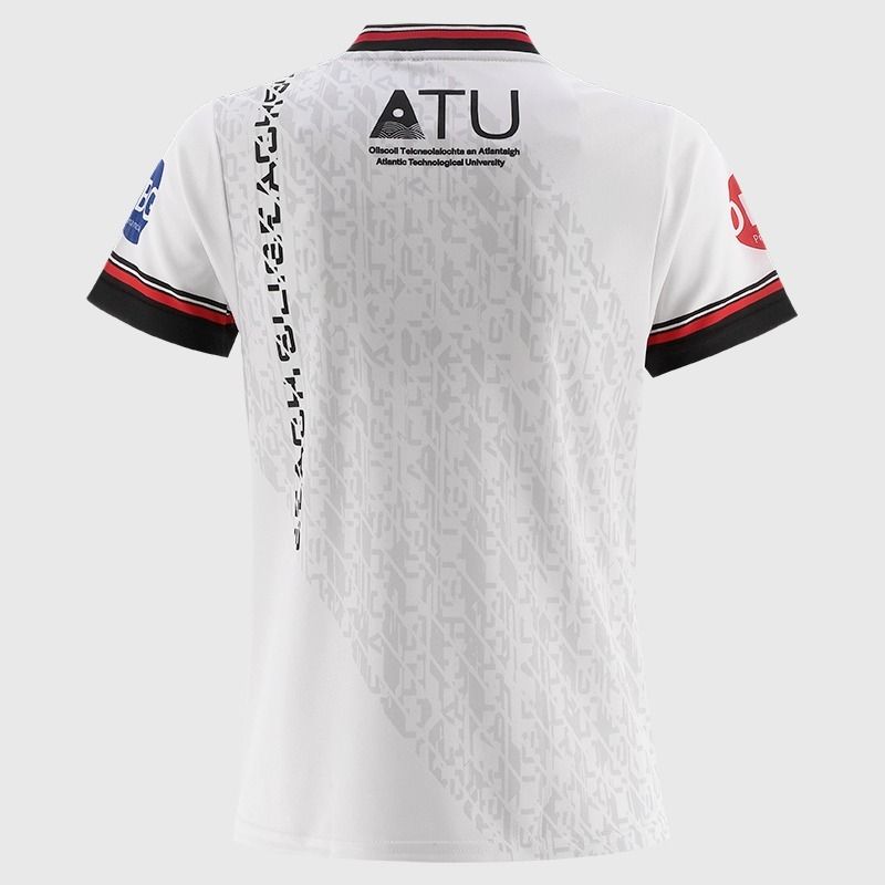 White Sligo GAA Women's Alternative Jersey 2026 from O’Neills.