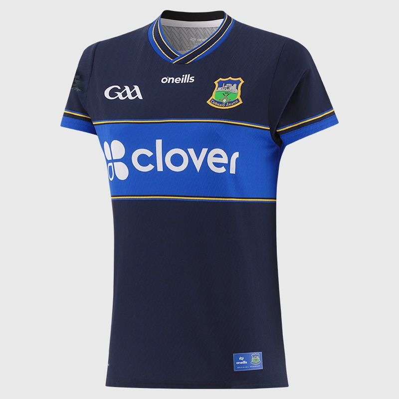 Navy Tipperary GAA Women's Alternative Jersey 2026 from O’Neills.