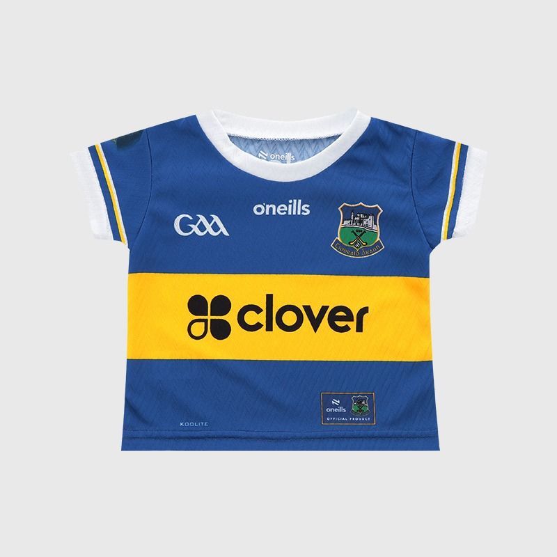 Blue Tipperary GAA Infant Home Jersey 2026 from O’Neills.