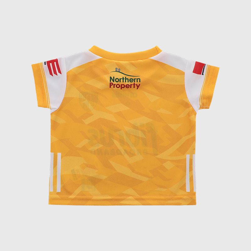 O’Neills Amber Antrim GAA Baby Home Jersey 2025 by O’Neills.