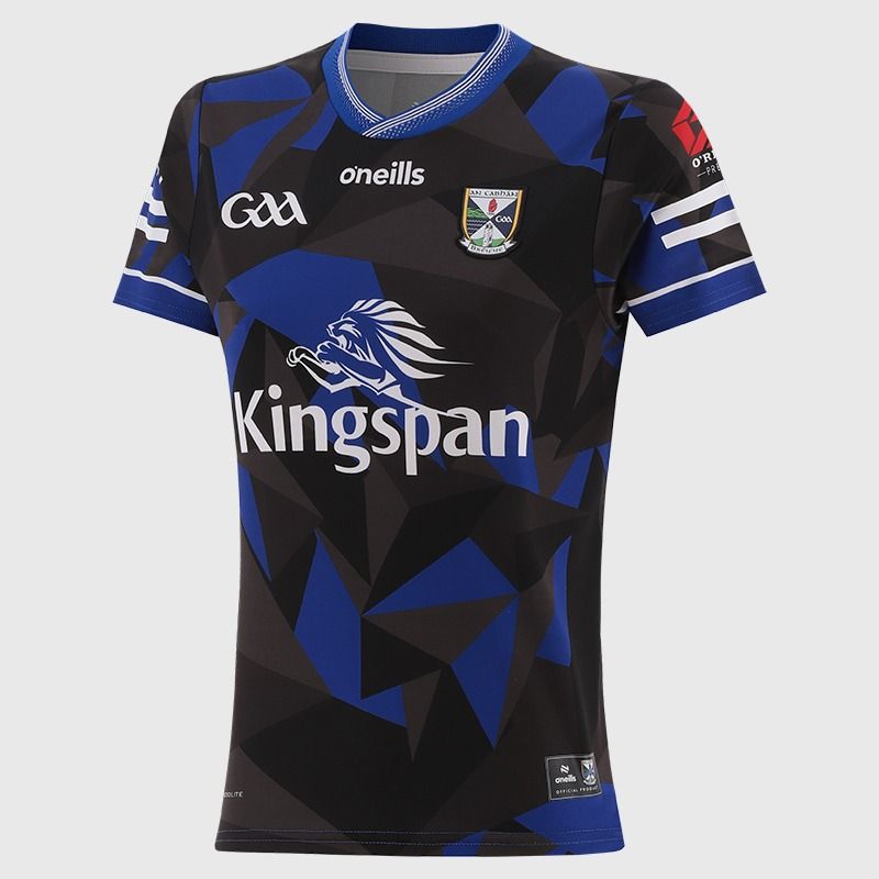 Black / Royal Cavan GAA Women's Alternative Jersey 2026 from O’Neills.