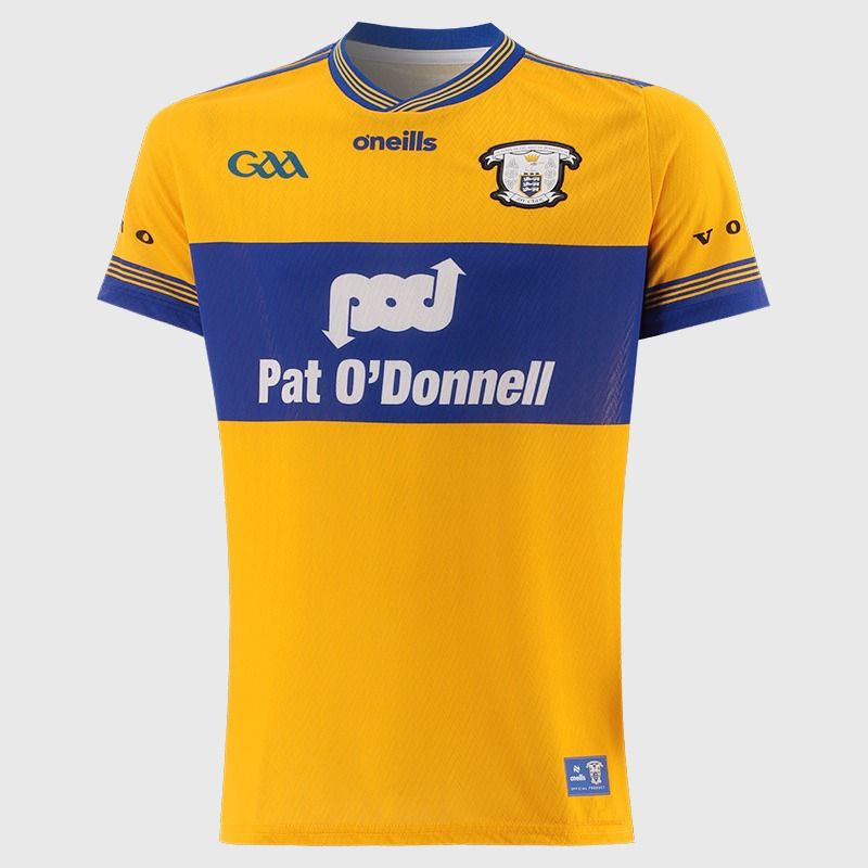 O'Neills Clare GAA 2 Stripe Home Jersey 2026 From O'Neills