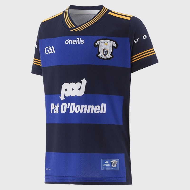 Navy / Royal Clare GAA Kids' Goalkeeper Jersey 2026 from O’Neills.