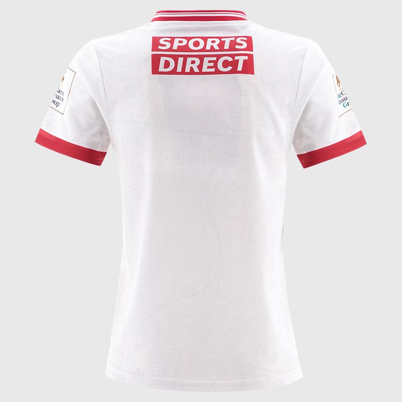 O’Neills White Cork GAA Women's Alternative Jersey 2025 by O’Neills.