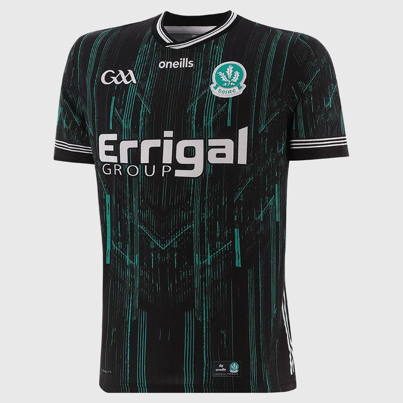 Black Derry GAA Goalkeeper Jersey 2026 from O’Neills.