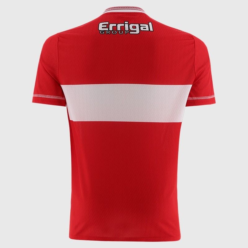 Red Derry GAA Home Jersey 2026 from O’Neills.
