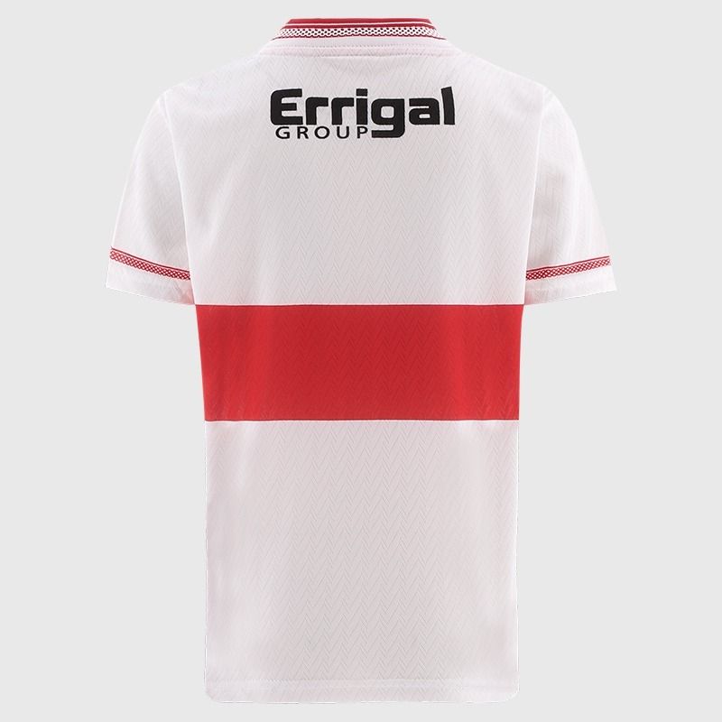 White Derry GAA Kids' Alternative Jersey 2026 from O’Neills.