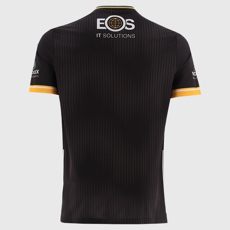 O’Neills Black Down GAA Goalkeeper Jersey 2025 with ribbed crewneck by O’Neills.