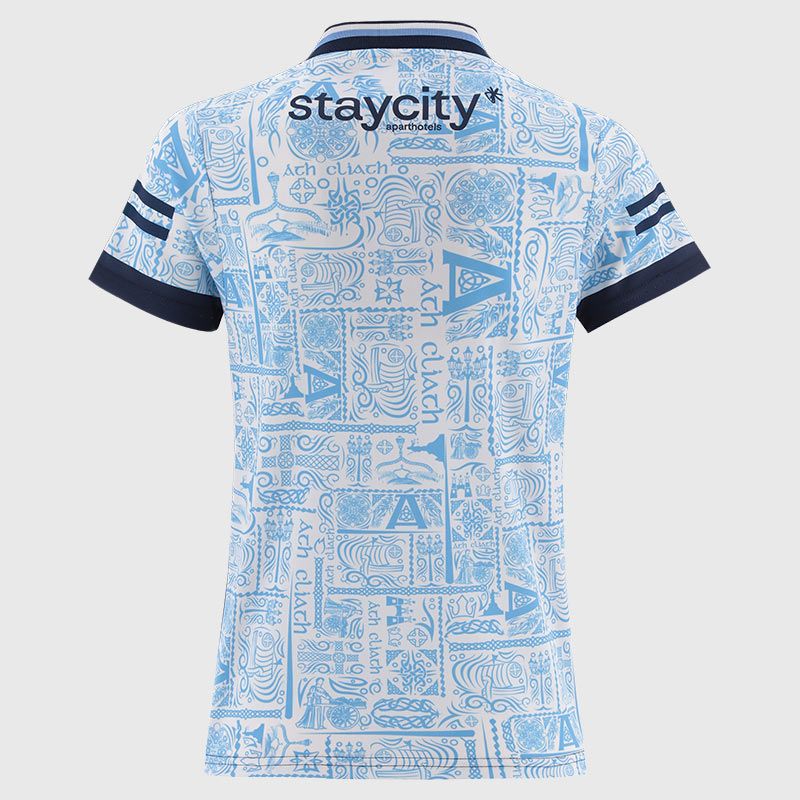 Sky O’Neills Dublin GAA Women's Alternative Jersey 2025 Personalised from O'Neills.