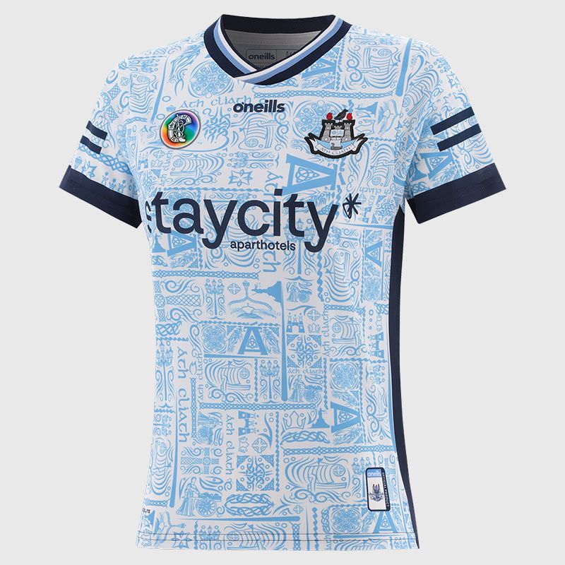 O’Neills Sky Dublin Camogie Women’s Alternative Jersey 2025 by O’Neills. 