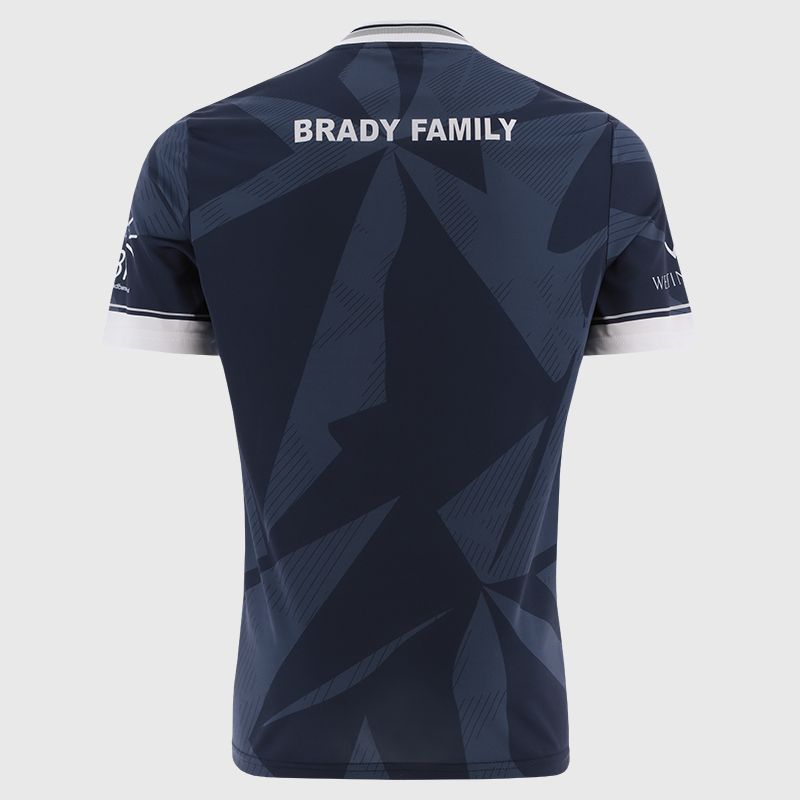 O’Neills Navy Kildare GAA Men's Goalkeeper Jersey 2025 with ribbed crewneck by O’Neills.