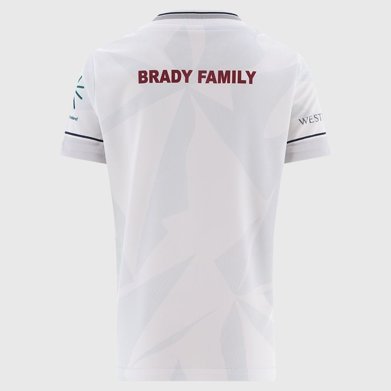 O’Neills White Kildare GAA Women's Home Jersey 2025 by O’Neills.