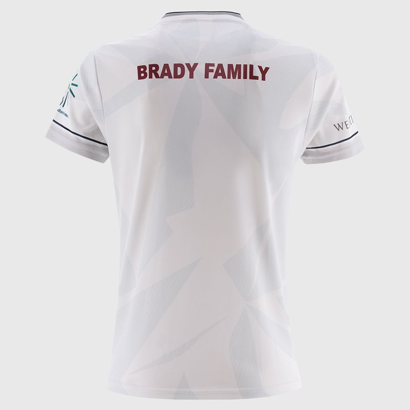 O’Neills White Kildare GAA Women's Home Jersey 2025 by O’Neills.